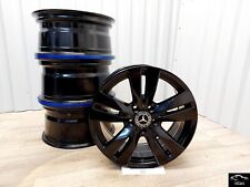 Mercedes E Coupe Cabrio W207 17 Zoll Alufelgen Felgen Schwarz Glanz