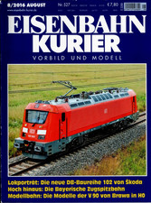 Eisenbahn Kurier 08/2016