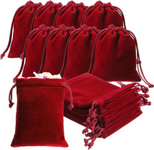 20 Stück Samtbeutel, 8x10cm