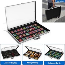 Messe Vitrine tragbar Baseball Karten Display - Schmuckkästchen - abschließbar