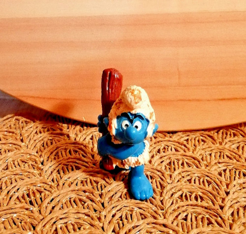 Steinzeitschlumpf schleich - steinzeitschlumpf,