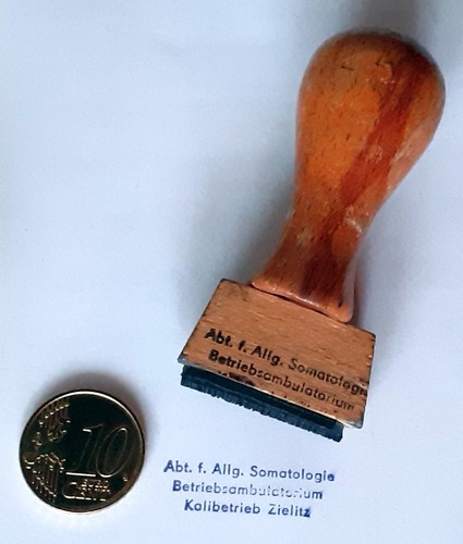 Alter ddr stempel - (s44),