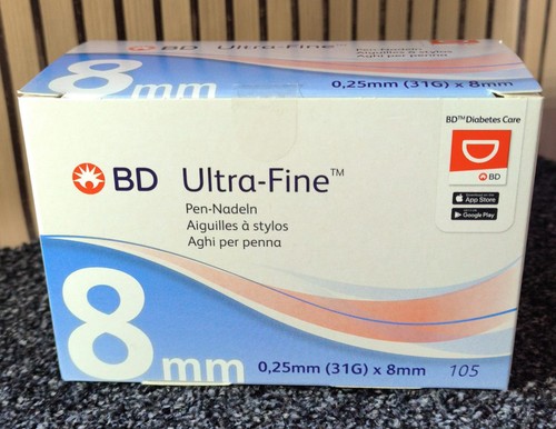 Ultra fine pen nadeln mm - bd, 8