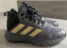 Adidas Basketballschuhe Sportschuhe Own the Game 2.0 Größe 34 Schwarz  Gold