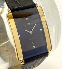 RADO JUBILE HERRENUHR DAMENUHR UHR Saphir Diamonds Gold LÄUFT! TOP ZUSTAND!