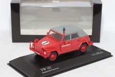 1:43 VW 181 "Kurierwagen" Bundeswehr Feuerwehr | Minichamps 430 050094 |Modelcar