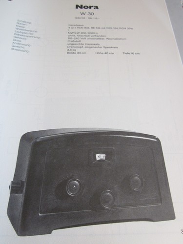 Schaltplan radio nora - radio,