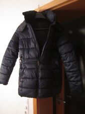 C & A~here & there~Winterjacke~Parka dunkelblau~Kapuze~warm~Gr. 158~Zwillinge