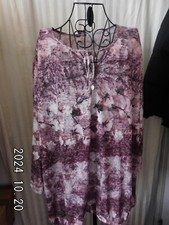 T-Shirt/ neu/ 3/4 Arm/Gr.52/Mehrfarbig/Gummibund