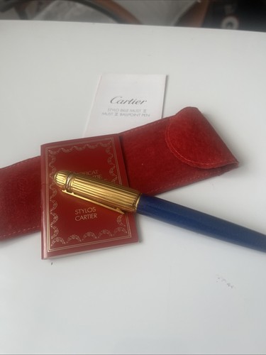 Vintage cartier kugelschreiber - vintage,