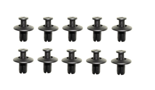 10x clips befestigungsschraube - 10x,