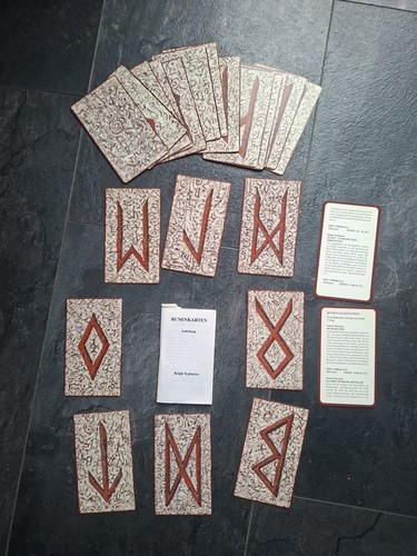 Runen tarot karten - runen,