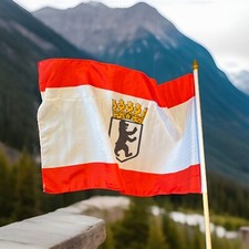 12 Stück Fahne 45 x 30cm mit