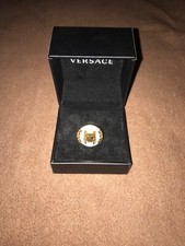 Versace Ring "La Maschera", Größe IT 17, Gold