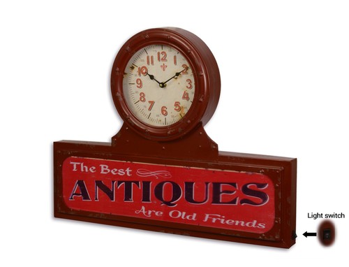 Retro wanduhr antiques - retro, "antiques"