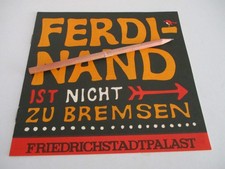 DDR  Friedrichstadt Palast Programm  Clown Ferdinand ist nicht zu bremsen 1976?