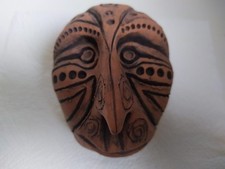 Präkolumbisch Keramikkopf