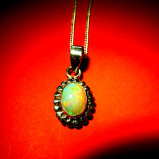 Silber Anhänger und Kette 45