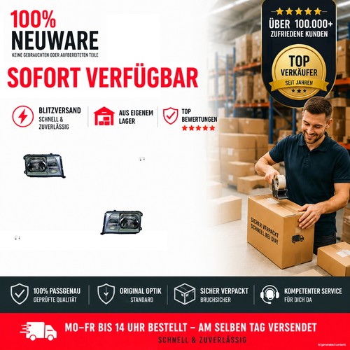 Scheinwerfer set halogen - scheinwerfer,