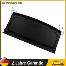 Für 2009-2014 VW Polo 6R1 6C1 6R6867769B Hutablage Kofferraumabdeckung Schwar