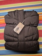 Steppmantel TCM Gr. 38, Schwarz, mit Kapuze, knielang, Neu, orginalverpackt