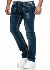Herren Jeans Hose Denim Dicke