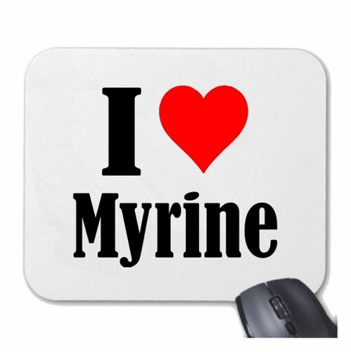 Mousepad mauspad love myrine - mousepad, i