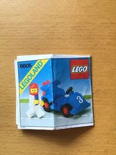 Lego - 6605 - Legoland - Rennwagen -Bauanleitung