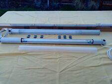 LICHTLEISTE 795 mm, ALU. mit Ein/Ausschalter, Eckleuchte ( 2 Stück )