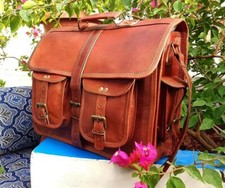 Herren Echtleder Kuriertasche