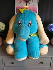 Riesen Dumbo Plüschtier XXL Vintage Retro 65 Cm