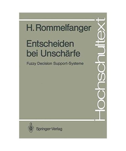 Entscheiden bei unschärfe - entscheiden,