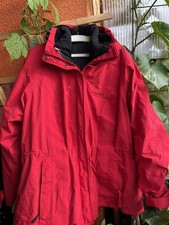 Warme  Winter Jacke Schöffel Goretex Outdoor  Wandern Rot Gr. 48,  Wie Neu