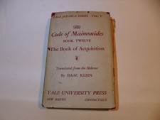 The Code of Maimonides Book 12