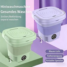 Faltbare Mini-Waschmaschine