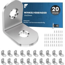 Winkelverbinder Edelstahl 20
