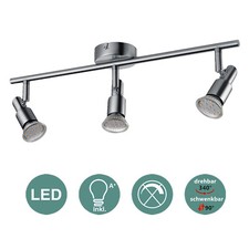 IMPTS LED Deckenstrahler Deckenlampe 1-6 Flammig Deckenleuchte warmweiß Spot GU1