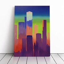 Stadt Skyline Nr.4 Leinwand