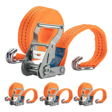 4x Spanngurte mit Ratsche und