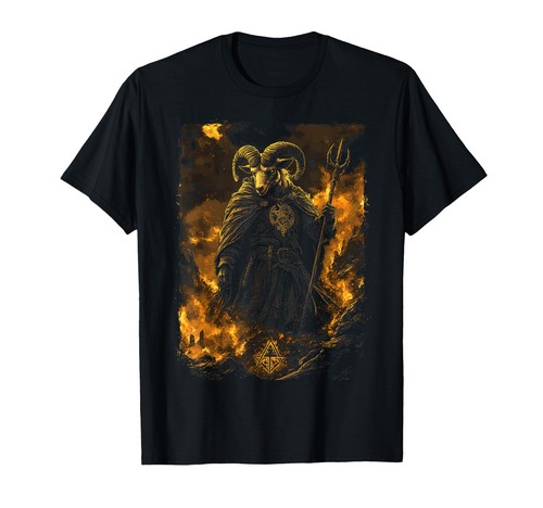 Baphomet shirt gothic - baphomet, t-shirt