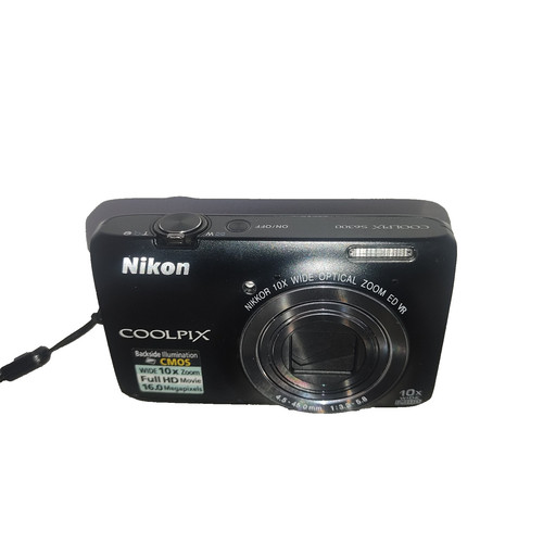 Nikon coolpix s6300 - coolpix, schwarz