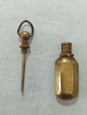 Antik Parfum Flakon Messing