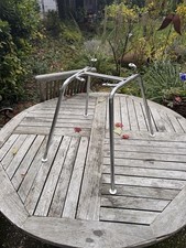 Vitra Eames H-Base in Chrom Mit Neuen Füßen Restauriert Ohne Rost