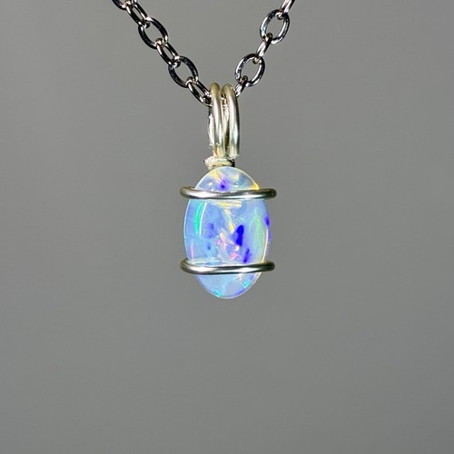Halskette mit welo opal - welo,