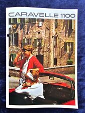 Renault Caravelle , Prospekt aus 1964, gelocht mit Gebrauchsspuren