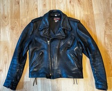 Brooks Motorrad Lederjacke