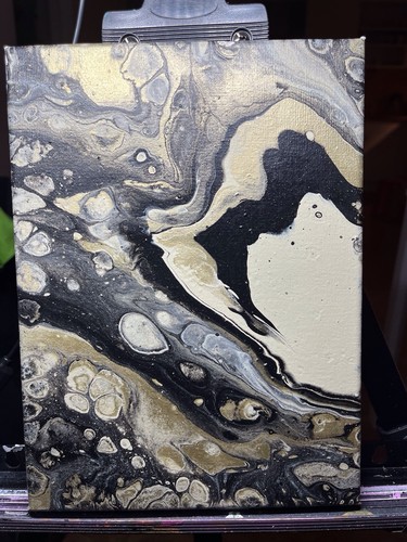Acrylmalerei auf handgemalter - auf,