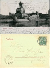Ansichtskarte Koblenz Denkmal