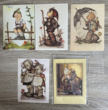 5 Hummel Postkarten Ansichtskarten Künstlerkarten