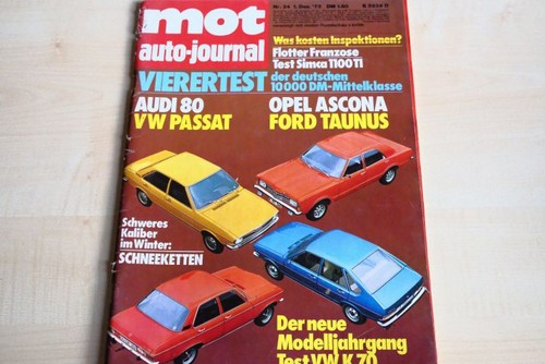 Mot 1973 vw passat - 24/1973,